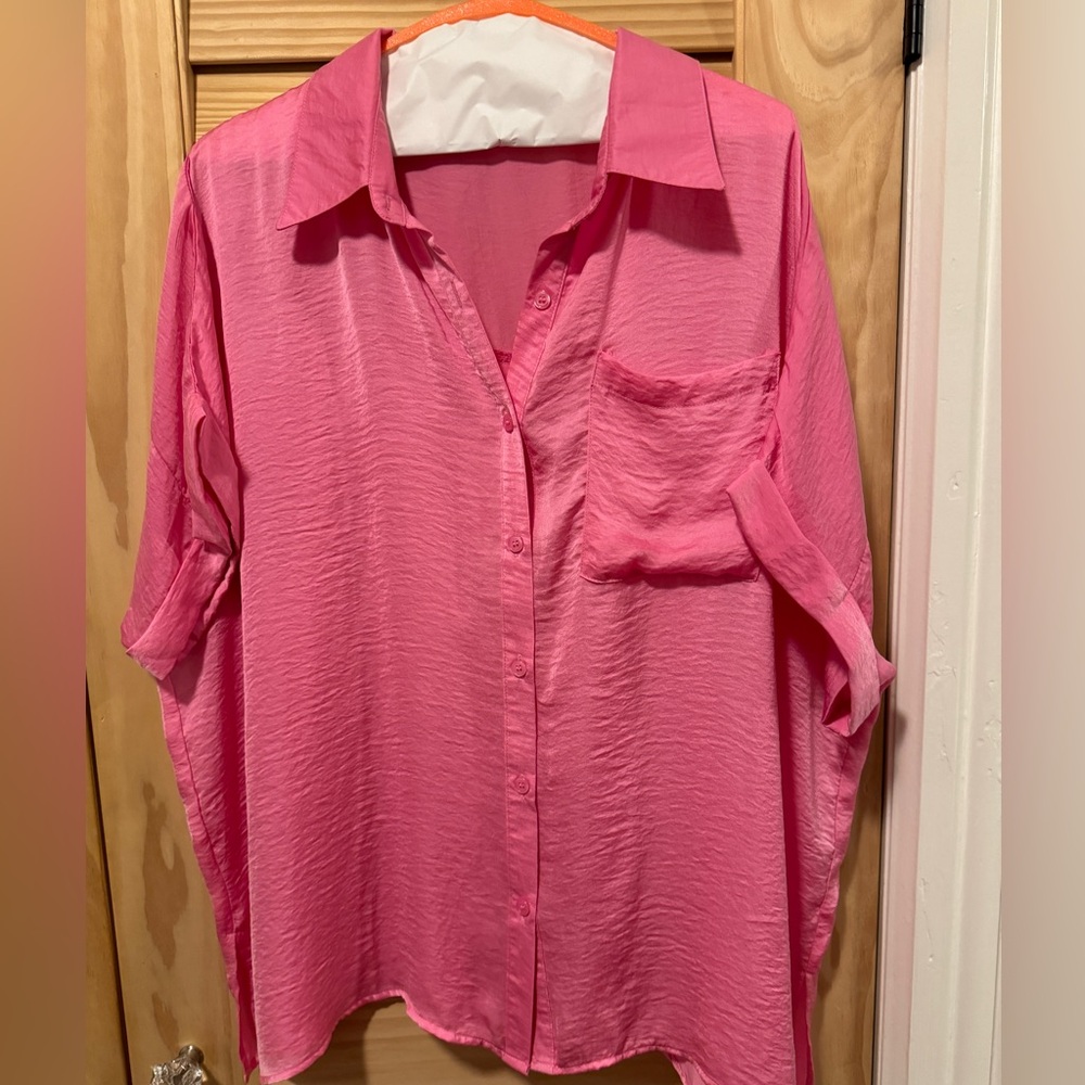 L Love Short Sleeve Blouse